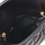 Saint Laurent Loulou Puffer Small Bag In Quilted Lambskin Black